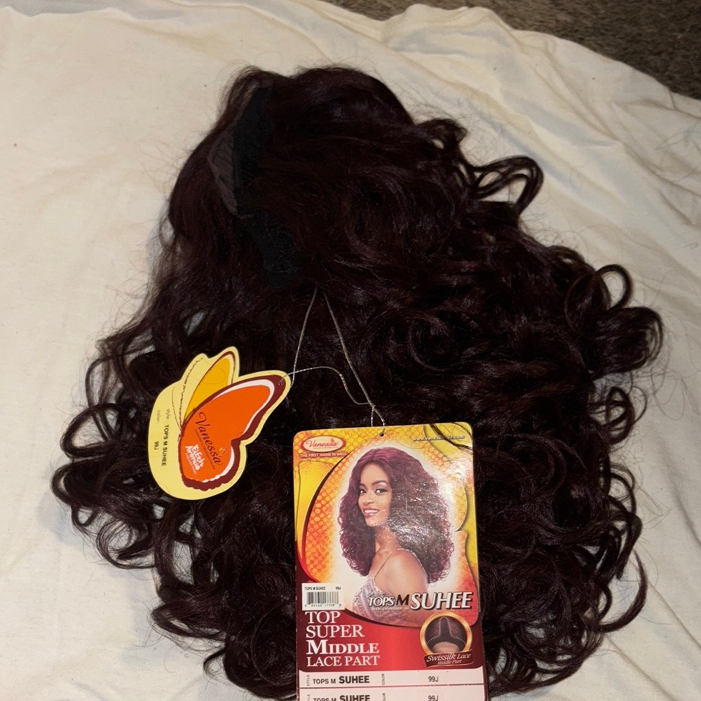 Suhee Top Super Middle Lace Part Wig - Dark Brown